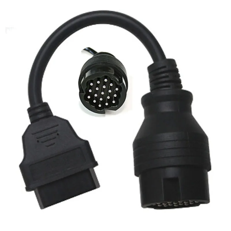 OBD OBDII OBD2 19Pin диагностический Соединительный адаптер для 19 Pin OBD OBD2 Диагностический кабель до 16Pin со всеми моделями 968 и 993