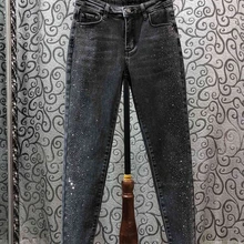 Новинка года; женские джинсы для улицы; сезон осень-зима; 1226