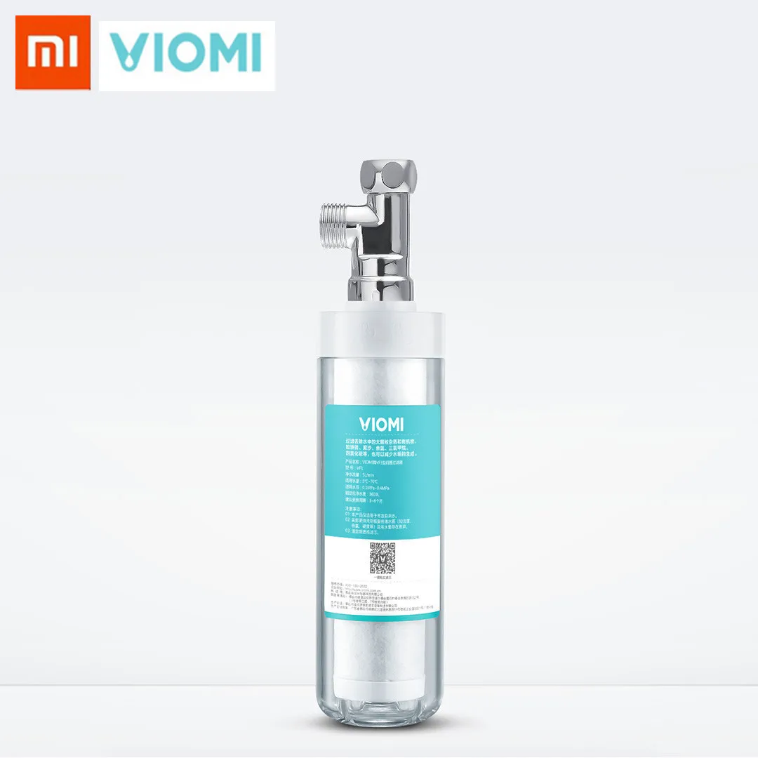 Xiaomi Viomi Vf3 3 подключает фильтры для воды к прозрачным фильтрам на кухне и в ванной комнате в предварительно сенсорном канале