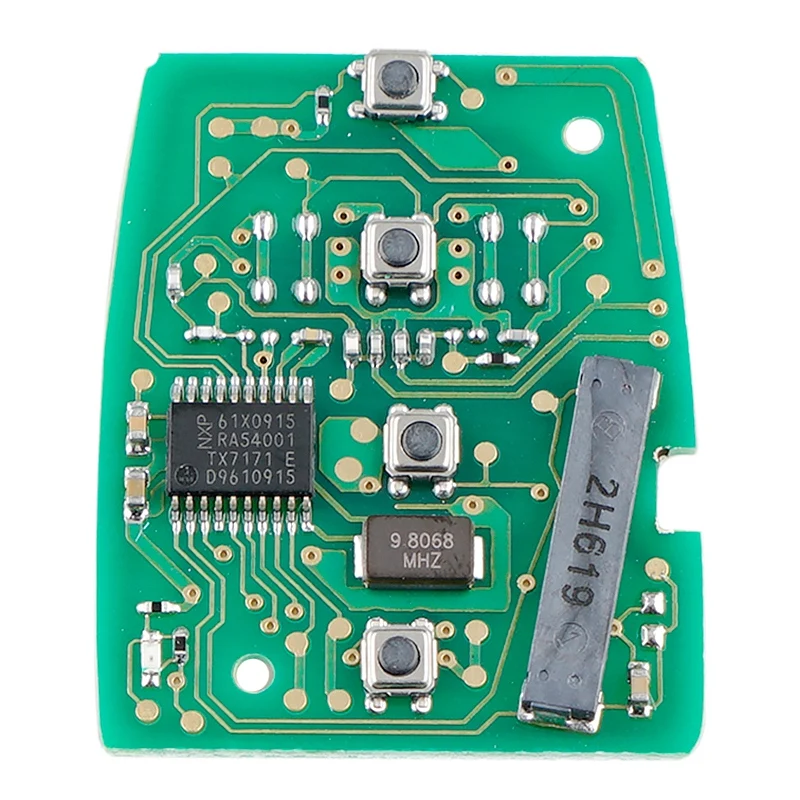 Автомобильный умный дистанционный ключ 4 кнопочный ключ автомобиля Fob Подходит для Honda Civic 313,8 МГц Mlbhlik6-1T