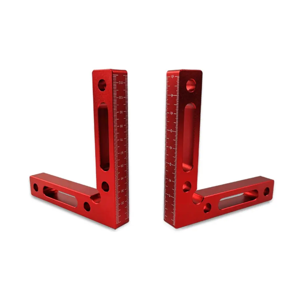 

Precision Woodworking Tools 120mm L-Squre Minisquare Mini Clamping Squares Measurement Tool 90 Degree Positioning Squares