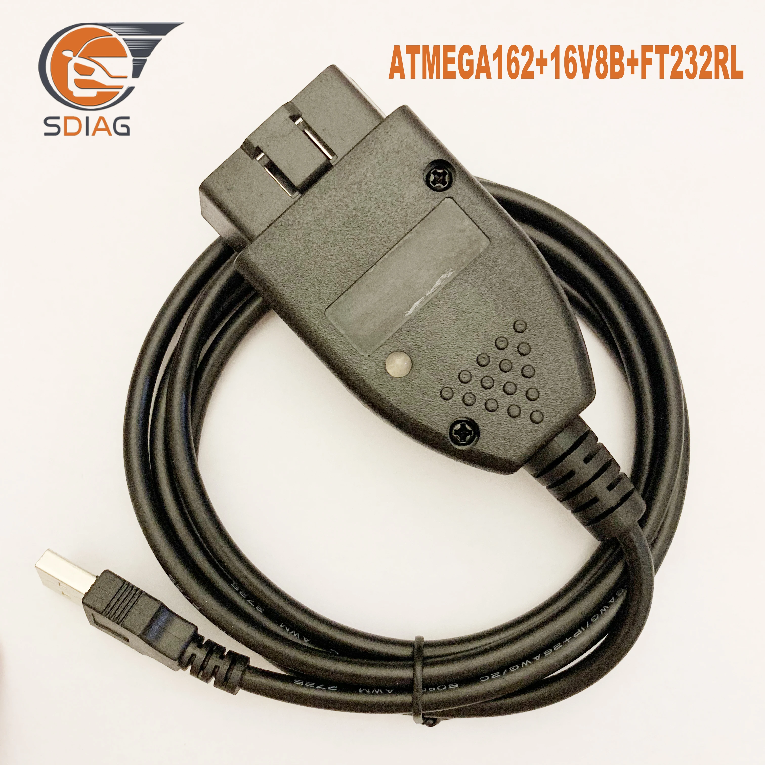 

1St-Multi-196 19.6 OBD2 Scanner For VW/AUDI/Skoda/Seat OBD2 Adapter OBD2 VAG Diagnostic Cable 1St ATMEGA162+16V8+FT232RQ
