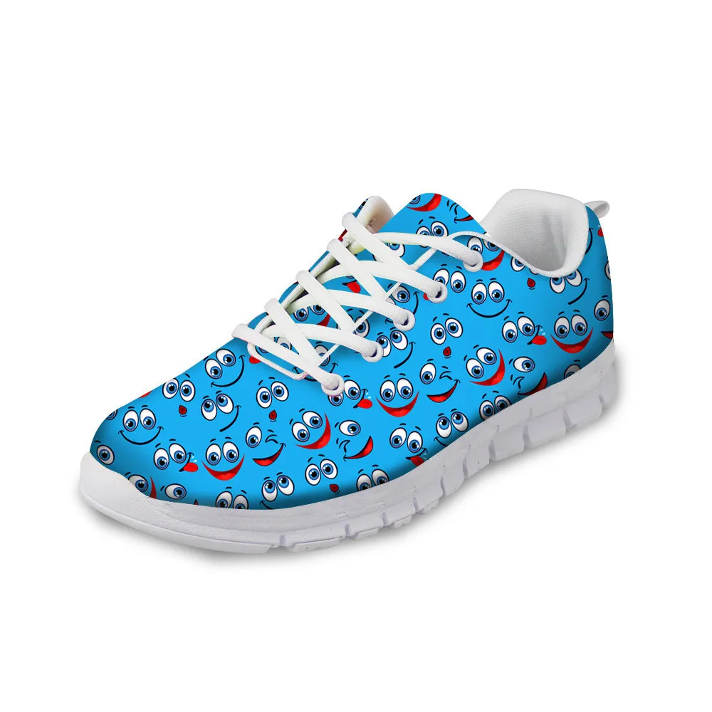 

Women's Sneakers Customized Image Flats Casual Comfortable Breathable Mesh Shoe Lady Girls Sports Leisure Walking Shoes Dropship