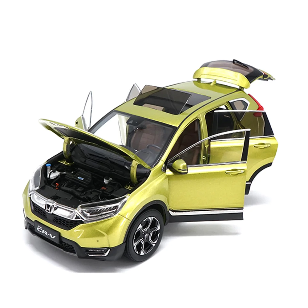 Авторизованный подлинный сплав оттягивающийся 1:18 Honda CRV SUV классические модели игрушек на Рождество/подарок на день рождения, коллекция