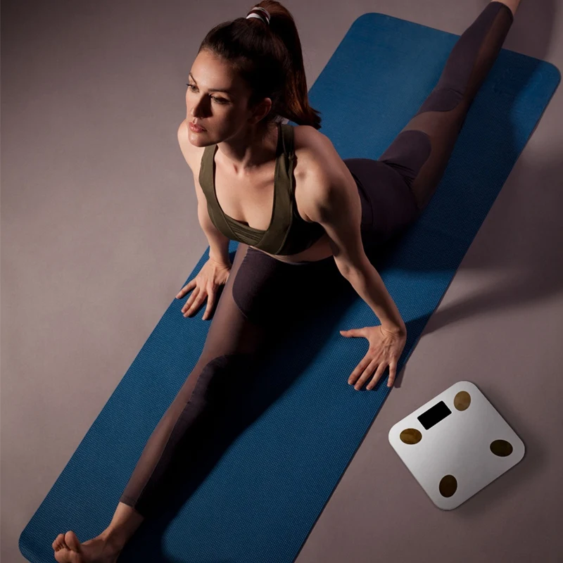 Напольные весы с Bluetooth Smart Bmi цифровой ванной беспроводной вес напольные весы анализатор состава тела со смартфоном приложение