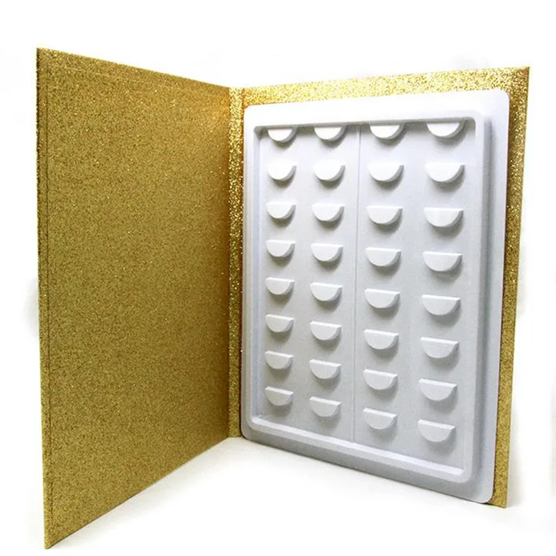 16 Pairs Fake Eyelash Display Storage Book Glitter Paper Container Travel Care Cosmetic Makeup Display 20#62 16 Pairs Fake Eyelash Display Storage Book Glitter Paper Container Travel Care Cosmetic Makeup Display 20#62