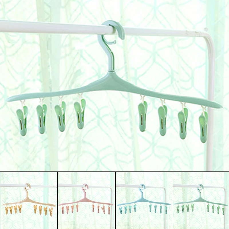 Tendedero Ropa Plegable 8 Peg пластиковая домашняя вешалка для носков сумка для стирки белья сушилка для одежды вешалка Perchas Para La Ropa