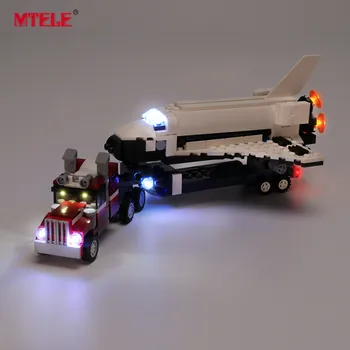 

MTELE Brand LED Light Up Kit For Creator Series Shuttle Transporter Lighting Set Compatile With 31091 (NOT Include Model)