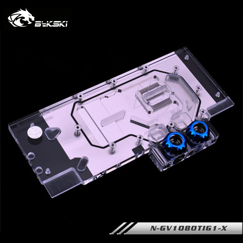 Водяной блок Bykski для GIGABYTE GTX 1080 Ti Gaming OC 11G с охлаждением кулер VGA поддержка