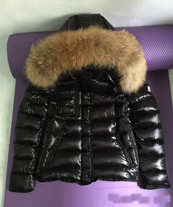 13 bright black Brande женская зимняя 90% белая куртка-пуховик дизайнерская короткая зимняя верхняя одежда с капюшоном теплая куртка XS-3XL - Цвет: 13 bright black