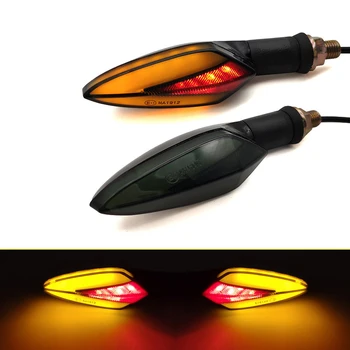 

LED Motorcycle Turn Signals Light Tail Lights Motorcycle Accessories For Yamaha FZ09 FZ6R FZ8 fz 1 09 6 fzr 400 FZ1 FZ6 FAZER