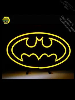

Neon Sign for Batma Logo Neon Bulb sign Brand handcraft neon light Glass Display Boards Tube Neon Shop Neon Light Custom lighter