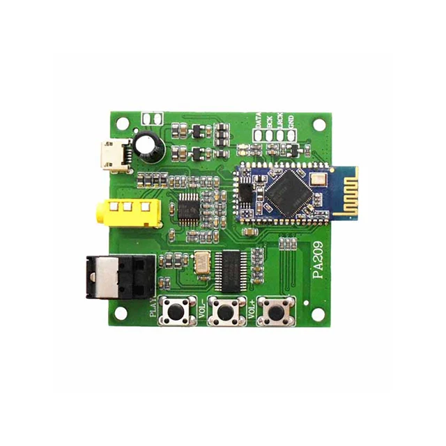 

A15-- QCC3008 PA209 For Bluetooth 5.0 Audio Receiver Module Fiber Optic Analog I2S IIS Output BTM308