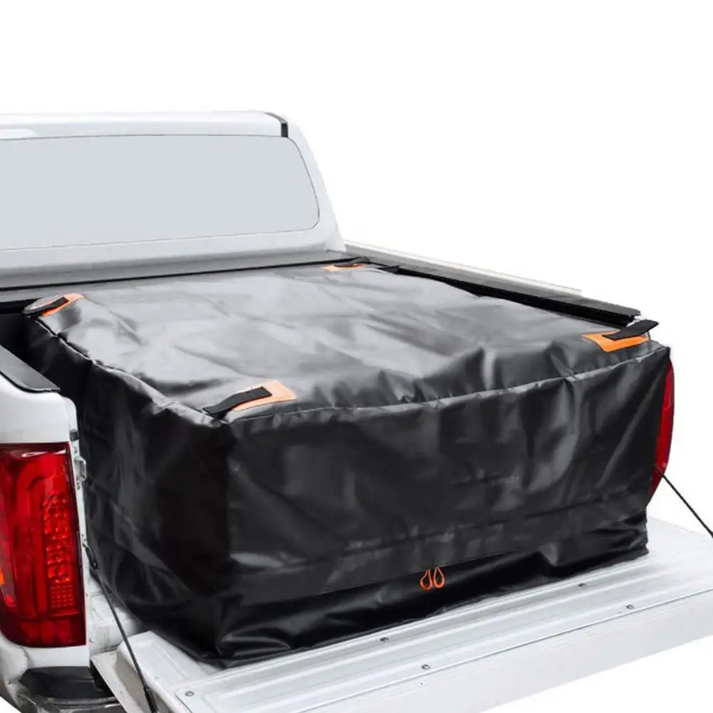 Fits Any Truck Size 51x40x22 inches MARKSIGN 100% Waterproof Truck Cargo Bag with Cargo Net 130x100x55cm 