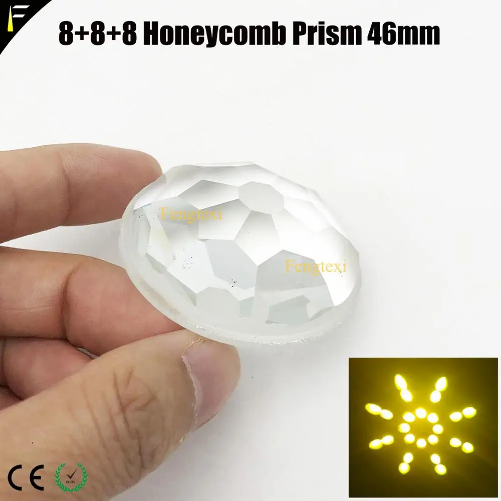 Moving Beam Light Diameter 46mm 200W230W Beam Light 16/24 Prism with 22 27 Degree Prism Beam Light Spare Parts
