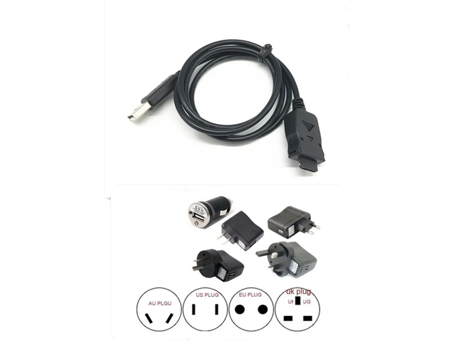 Usb кабель для зарядки и передачи данных samsung SCH & SGH D500 D508 D518 D600 D608 D710 E100 E105 E108 E300 E308 E310