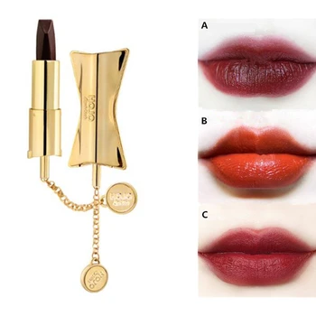 

New One Pcs 3 Colors Shine Diamond Moisturizer Makeup Lipstick,Charm Silky Soft Colored No Shading Lip Stick,Hydrating Lipbalm