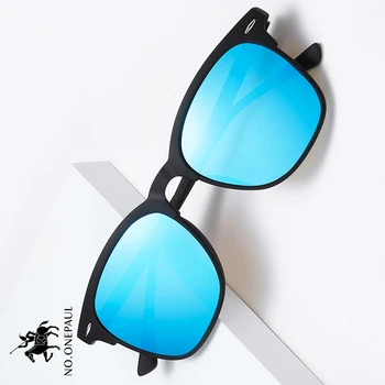 

NO.ONEPAUL Brand Women one Sun Glasses Square retro Oculos de sol Male UV400 Mirror Eyewear Classic Men Sunglasses Luxury