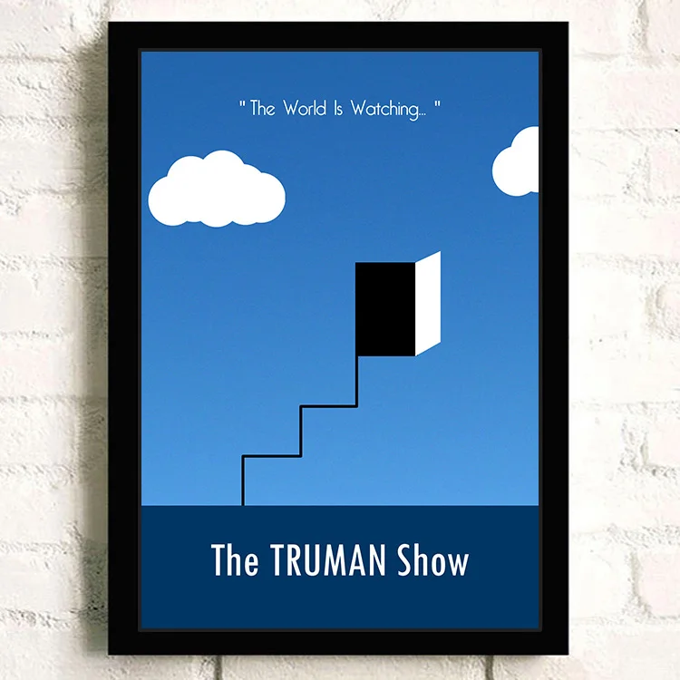 Экспозиция Truman HD звезда настенное искусство домашний декор холст живопись