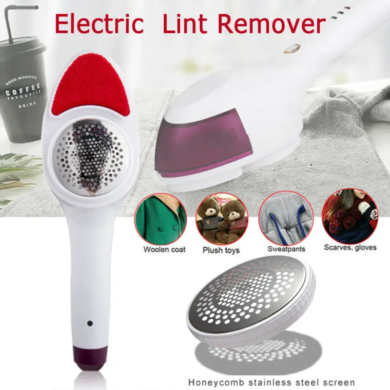 New Household Merchandises Electric Clothes Lint Pill Fluff Remover Fabrics Sweater Fuzz Shaver Household