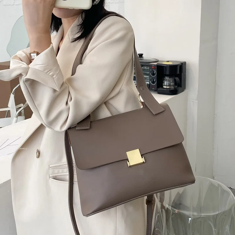 

2020 new trendy high-quality PU leather underarm handbags high-quality texture diagonal shoulder bag all-match fashion handbag