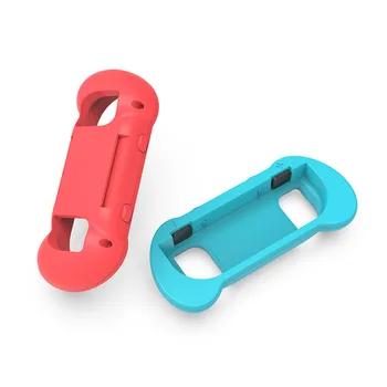 

2 in 1 Protective Handle Grip Cover & Adjustable Wristband for Nintend Switch NS Joy-Con Controller Games Accessories