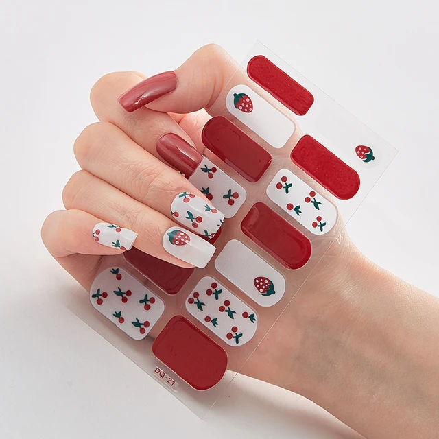 Five Sorts 0f Nail Stickers Decals Plain Stickers Nail Stickers Designer Nails Sticker Designer Nails Art Decoration Nailart DQ-21