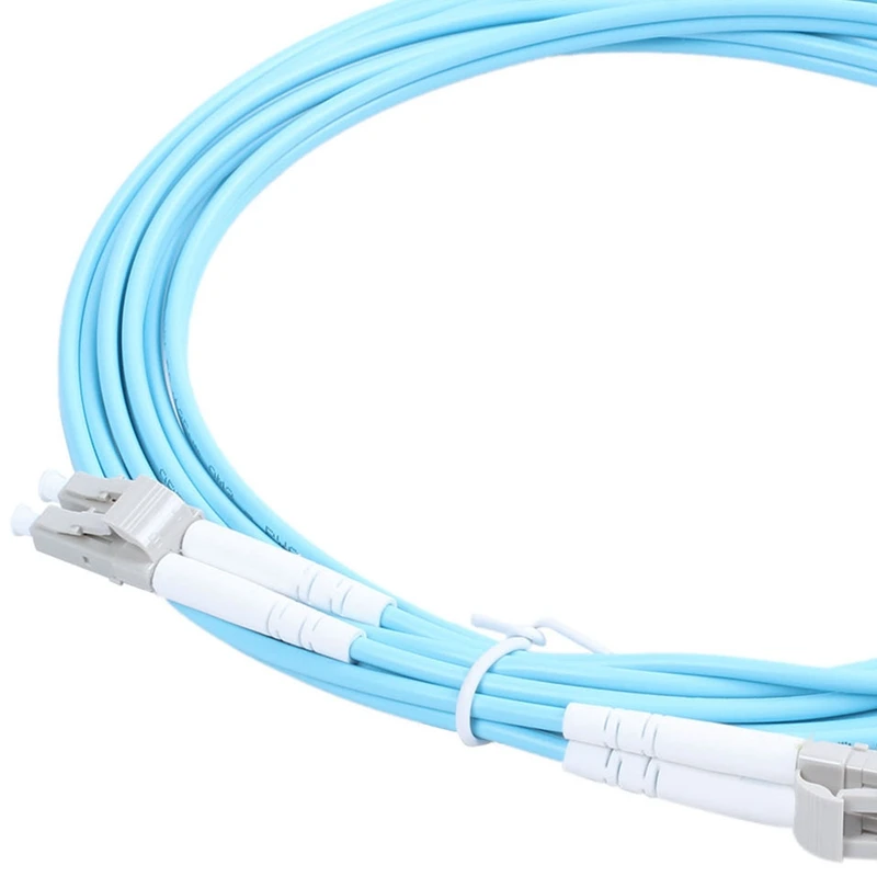 3 м LC-LC Многомодовые Оптоволоконные кабеля дуплекс 10 Gigabit 50/125