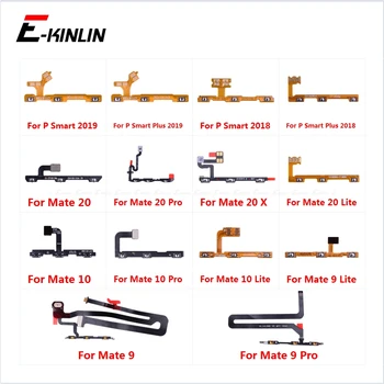 

10pcs/lot Power On Off Button Volume Switch Key Control Flex Cable Ribbon For HuaWei Mate 20 X 10 9 Pro Lite P Smart Plus 2019