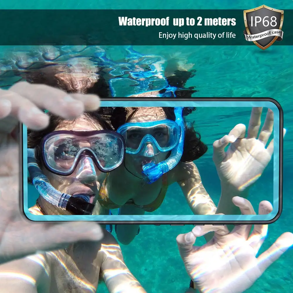 Для huawei P20 P30 Pro Водонепроницаемый IP68 Дайвинг Плавание доказательство пылезащитный чехол для телефона для P20 Mate20 Pro полный Герметичный Открытый Спорт Coque
