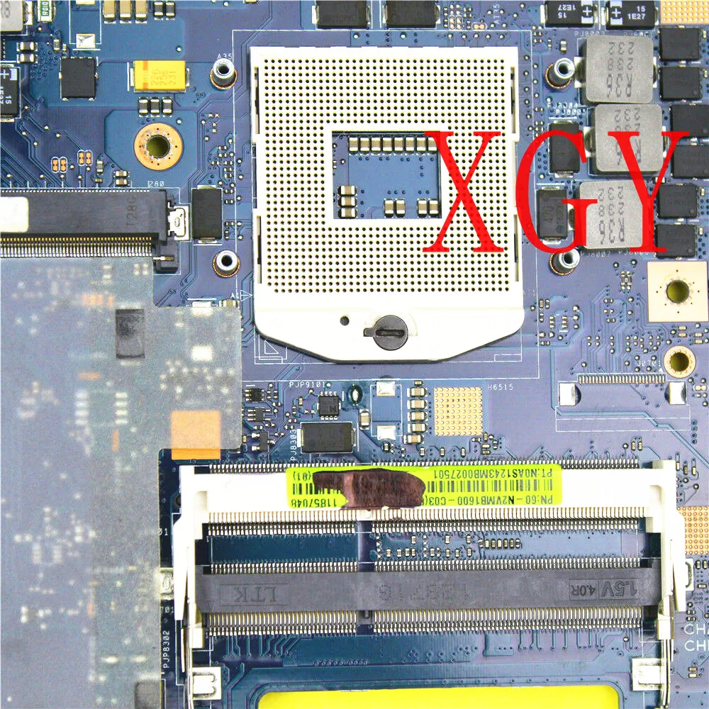 Для ASUS g75v g75vw материнская плата 2d 60-n2vmb1401 материнская плата ТЕСТ ОК