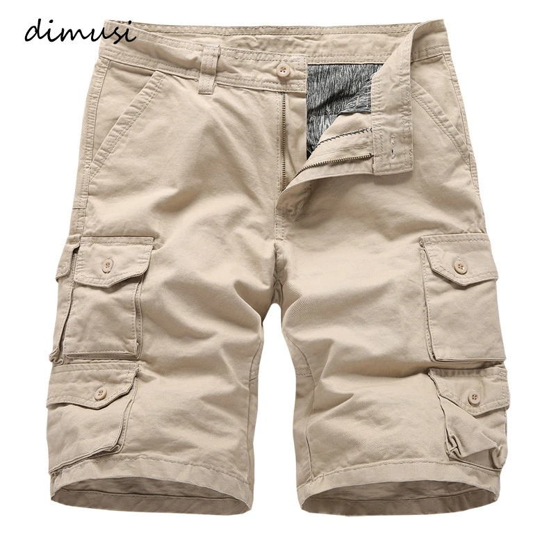 Dimusi Summer Men's Shorts Casual Male Cotton Fitness Sports Cargo ...