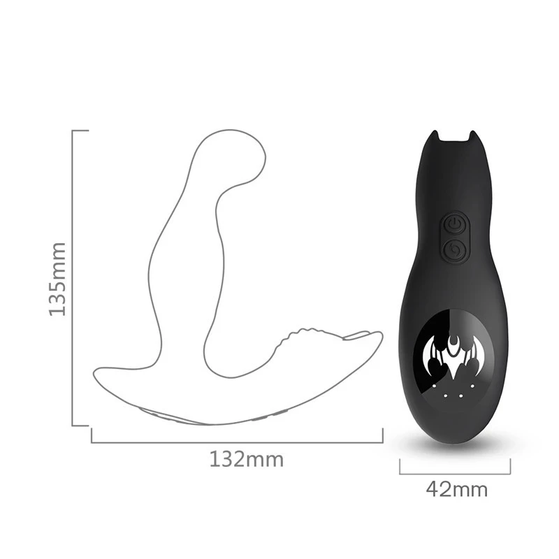 360°Rotating Vibration Prostate Massager For Men Vibrator Anal Plug Wireless Remote Control Vibrating Butt Plug Gay Anal Sex Toy 6