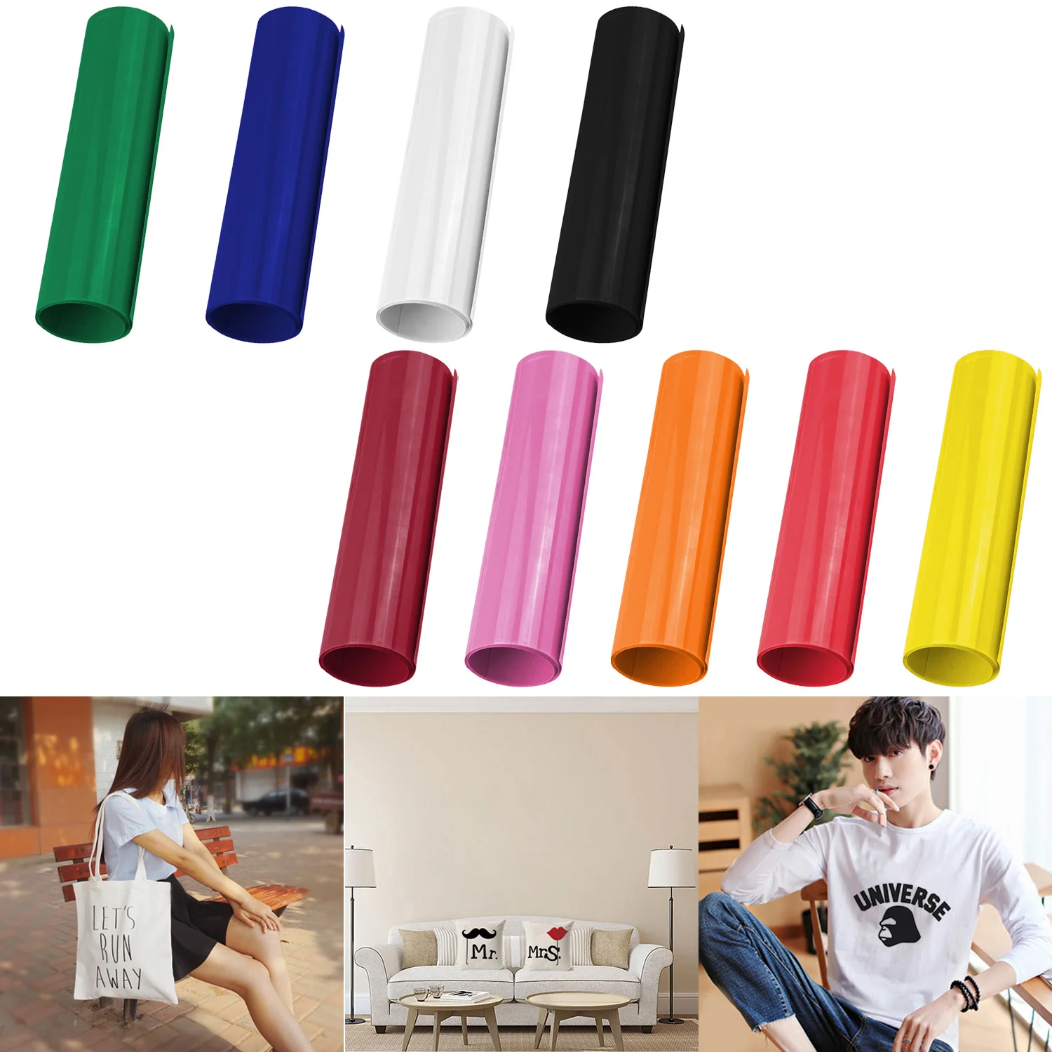 Термотрансферная виниловая плёнка HTV для самостоятельного изготовления