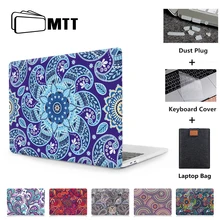 MTT чехол для ноутбука Macbook Air 11 13,3 12 дюймов Pro retina 13 15 с сенсорной панелью Жесткий Чехол сумка для ноутбука Funda a1706 a1466