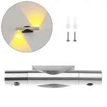 6 Вт современный светодиодный настенный светильник с регулируемой двойной головкой, вращающийся светильник, настенный светильник для коридора