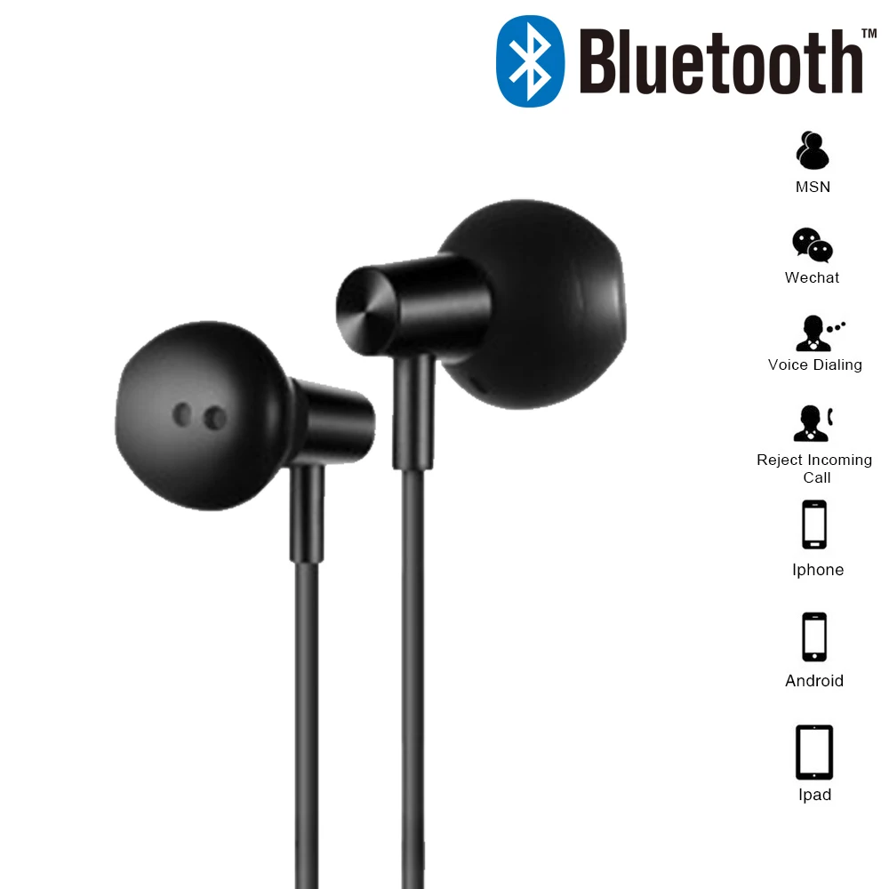 Wired headset subwoofer in ear wire control microphone K song chicken game universal for Apple Android system