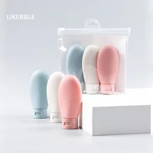 3 шт./компл. Портативный путешествия Фитнес дозатор жидкого мыла Sub-бутылка Ванная комната шампунь крем-гель лосьон косметический Пресс контейнеры для бутылок