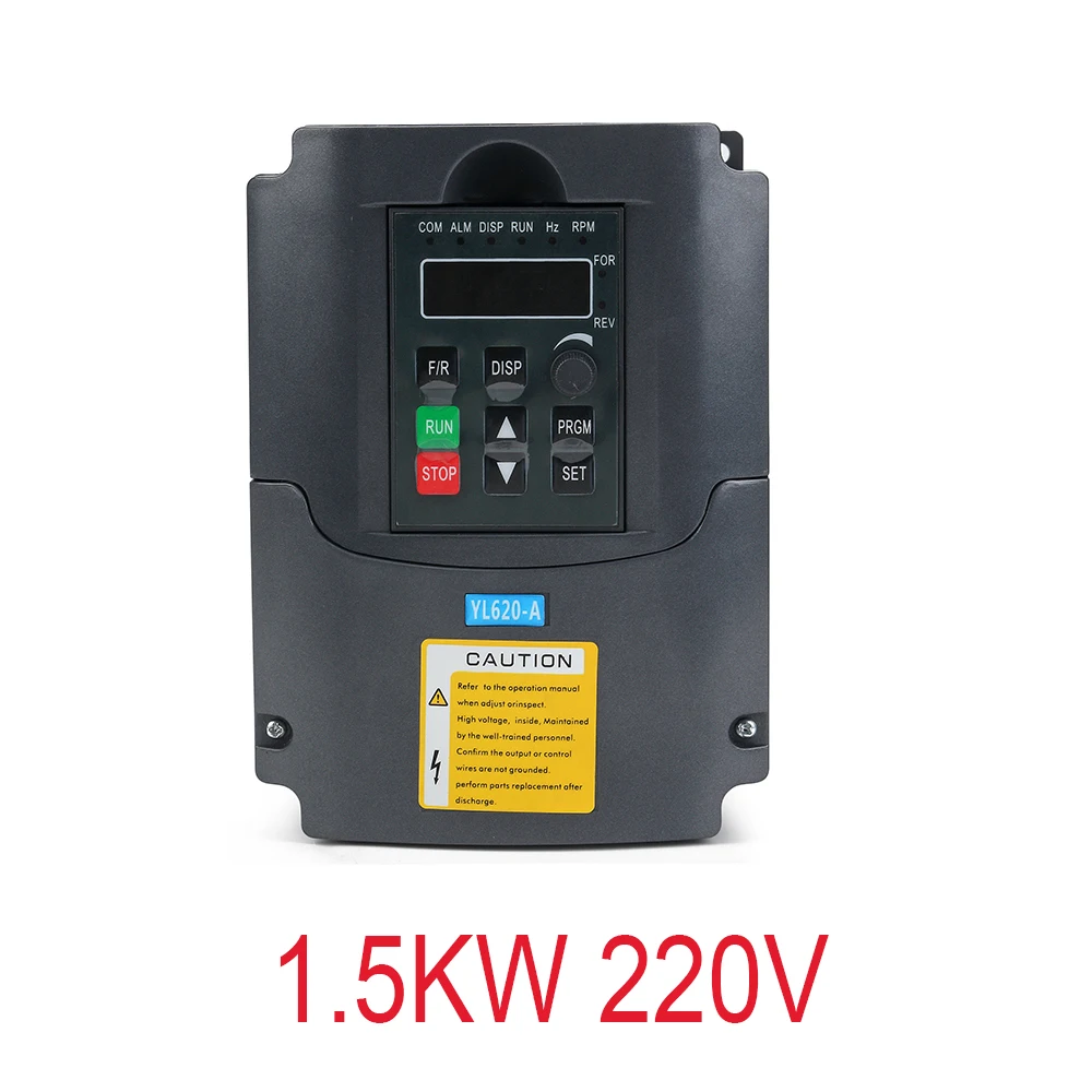 1.5kw 220V 220 кВт 220 В VFD инвертор 3 кВт/4 кВт/кВт преобразователь частоты 1p-вход 3p-выход в для ЧПУ управления шпинделем двигателя - Цвет: 1.5kw 220V