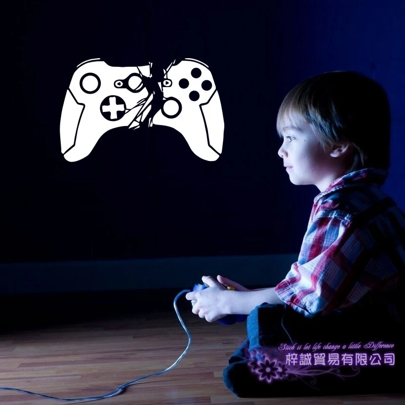 Игра наклейка на ручку контроллер видеоигры игра плакаты игровой тематики