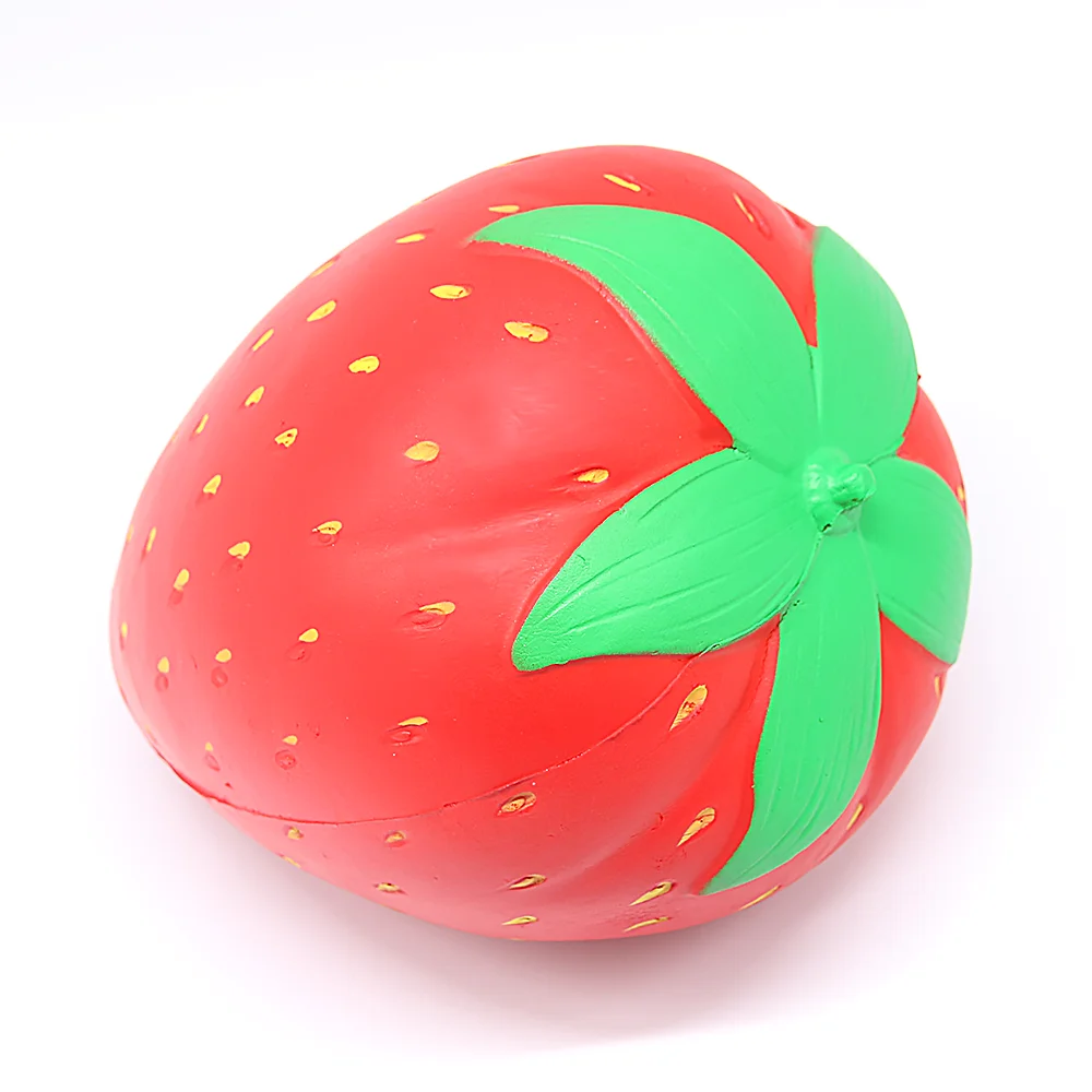 Мягкий медленно поднимающийся Jumbo SquishMeez 25 см большой гигантский клубника/Персик/Хэллоуин тыква мягкие игрушки с ароматом
