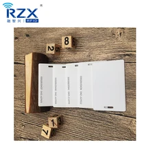 Оптовые продажи 200 шт 125 кГц TK4100 rfid карты 1,8 мм Толщина карты ПВХ белые пустые rfid карты