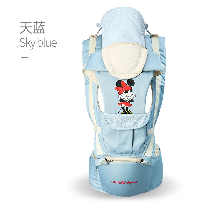 Disney Baby Carrier Слинг новорожденных Мягкие младенческие рюкзаки обёрточная бумага дышащая обёрточная бумага рождения удобный уход за ребенком