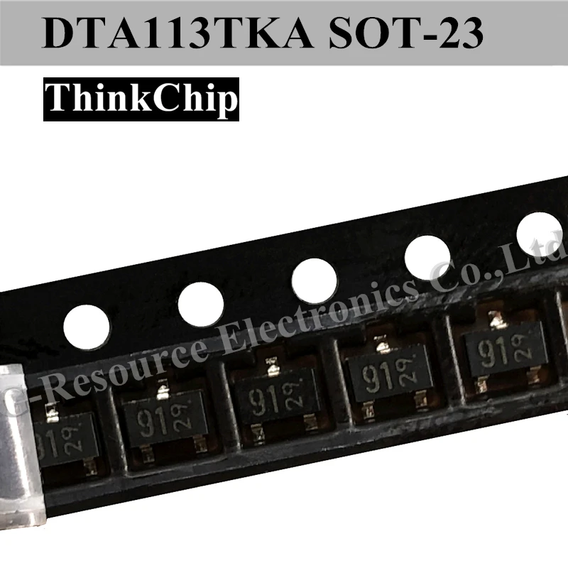 (50pcs) Dta113tka Sot23 Digital Transistors Dta113tkat143 Smd Bias