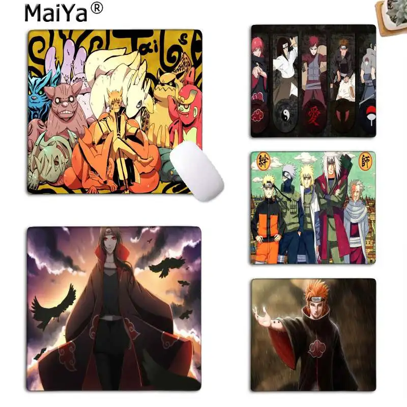 MaiYa Naruto Shippuden Akatsuki Pics компьютерная игровая мышь коврики резиновый ПК компьютерный игровой коврик для мыши