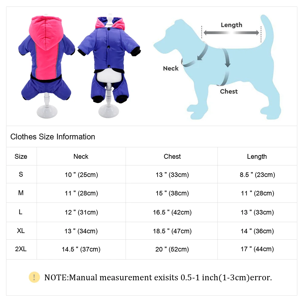 Светоотражающая Одежда для собак, пальто, теплое зимнее пальто для собак, куртка, Одежда для животных, французская одежда для бульдога Samll, средний костюм для собаки, комбинезон