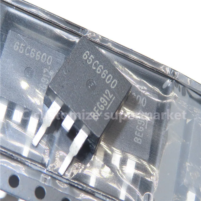 

10PCS/LOT IPB65R600C6 65C6600 TO-263 700V 18A SMD Triode