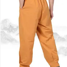 Лето и весна хлопок буддизм дзен брюки Будда леи медитация брюки шаолин монах Кунг блумеры для кунг-фу зеленый/синий/черный