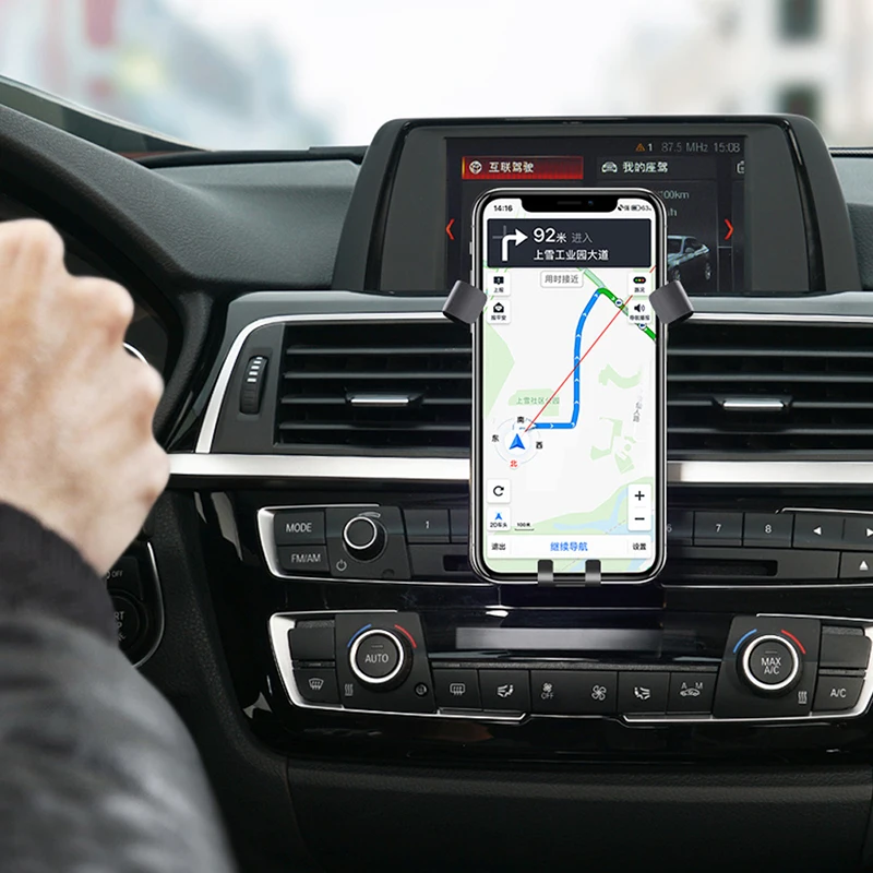 Gelinsi для 2018 BMW X3 G01 X4 G02 Автомобильный держатель телефона с вентиляционным