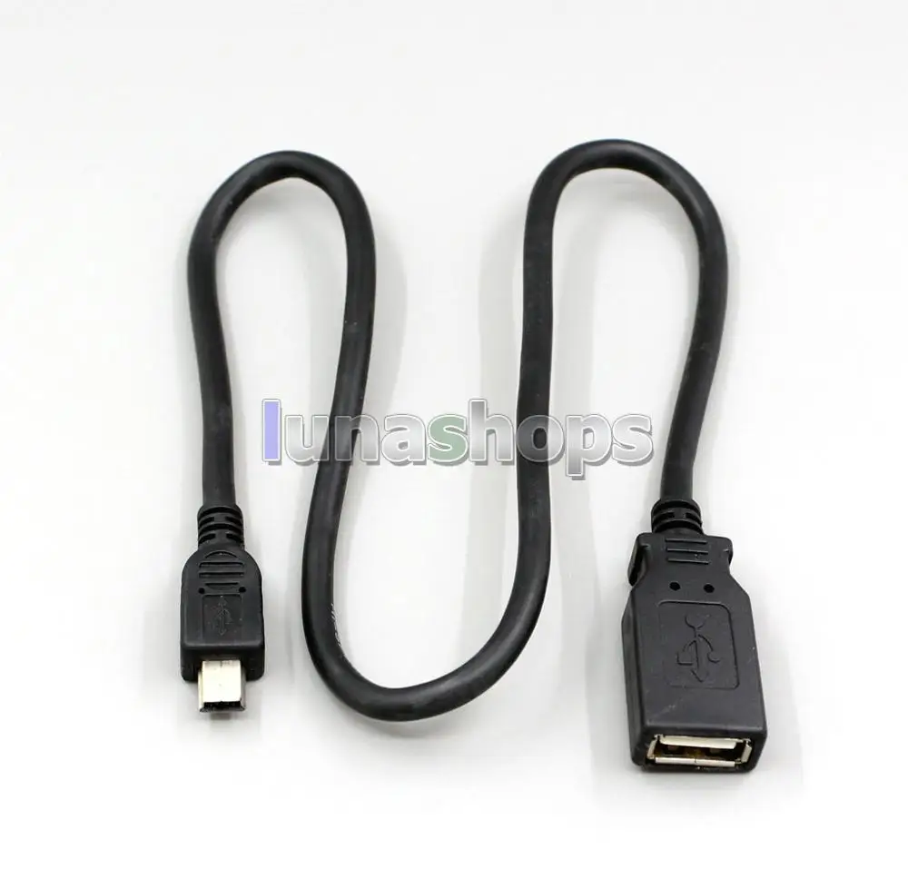 LN006441 1000 шт. 50 см Удлинительный мини-кабель USB штекер-USB гнездо версия высокого